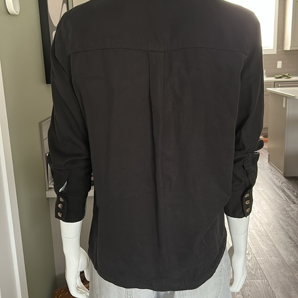 Anine Bing Tencel Button Down Shirt - Picture 11 of 17